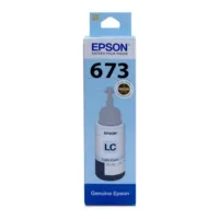 Epson Light Cyan Ink Bottle - 70ml - 673